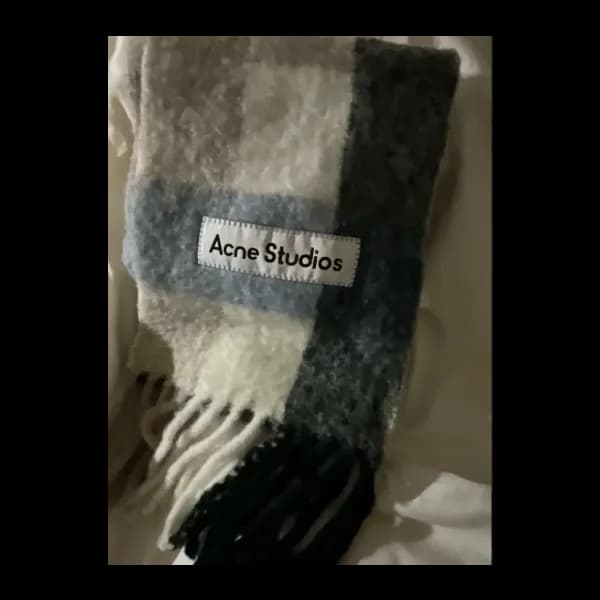 Acne Studios 아크네 스튜디오 체크 머플러 목도리