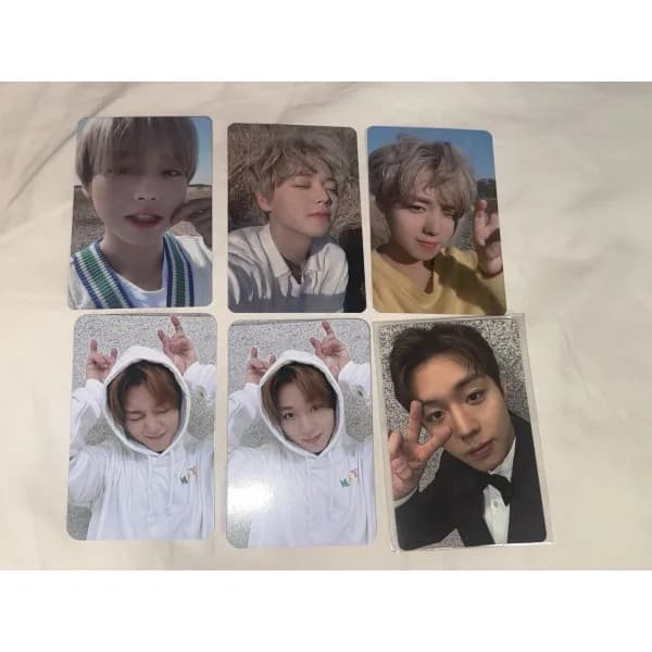박지훈 포카 6종